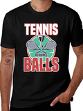 Tennis Requires Balls Graphic T-Shirt