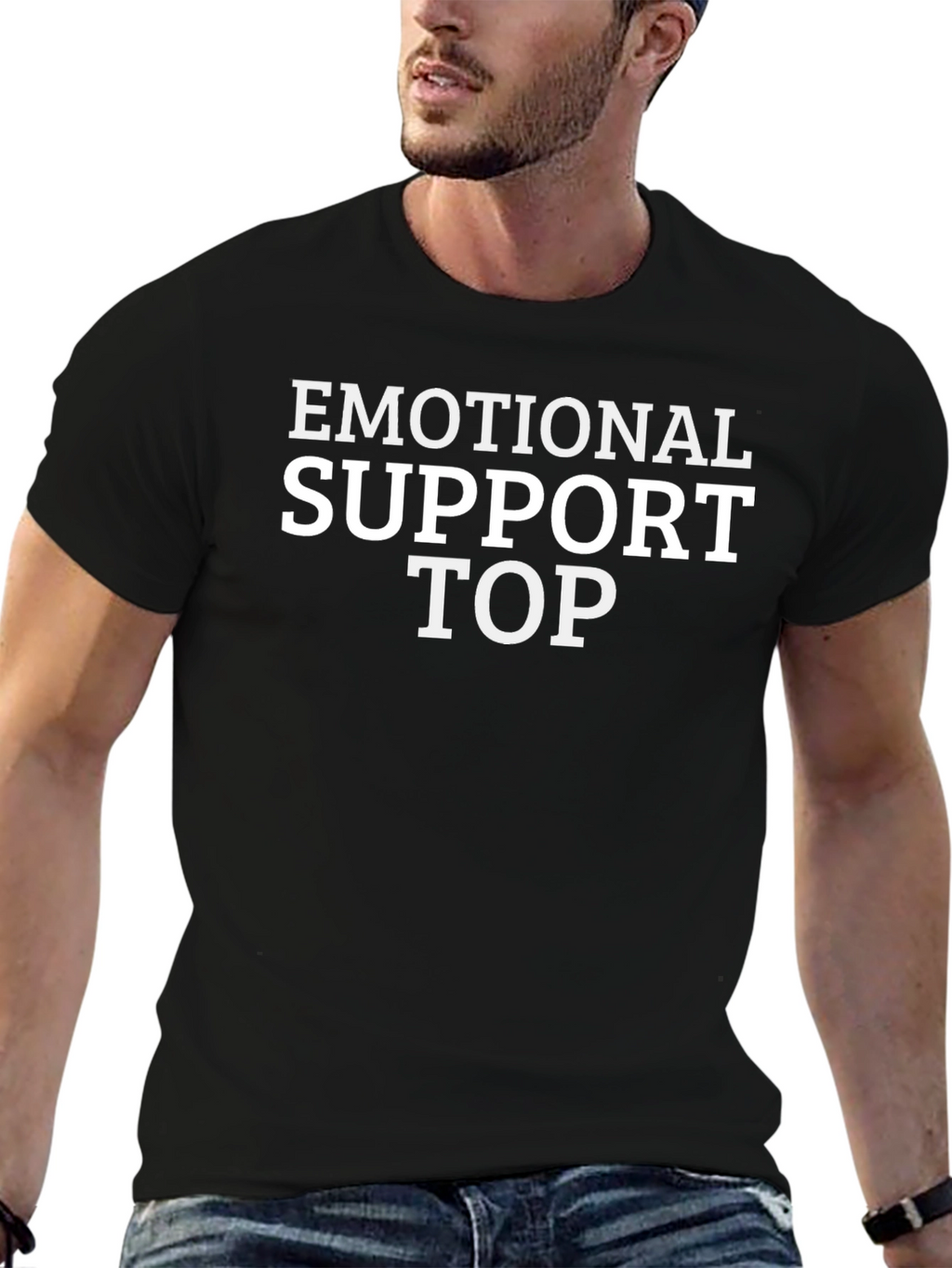 Emotional Support Top - Funny Graphic T-Shirt