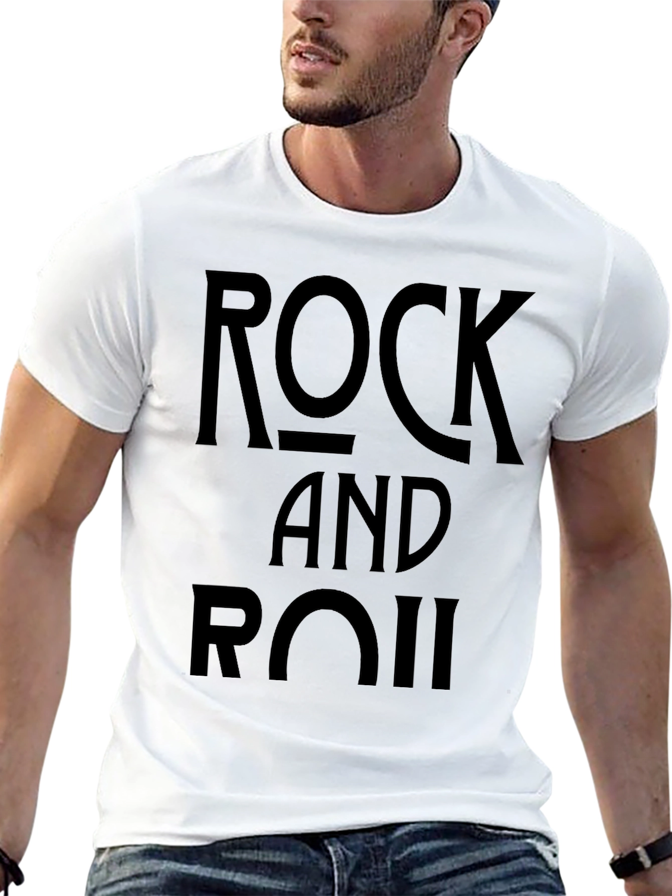 Rock and Roll Graphic T-Shirt