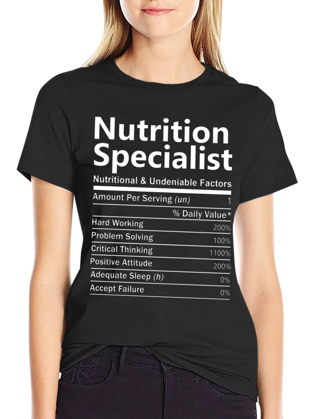 Nutrition Specialist T-Shirt Funny Dietitian Gift
