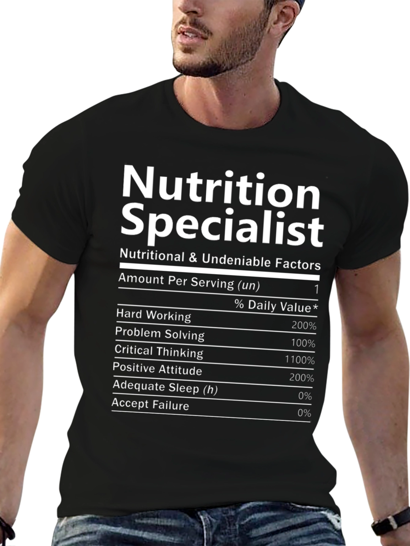 Nutrition Specialist T-Shirt Funny Dietitian Gift