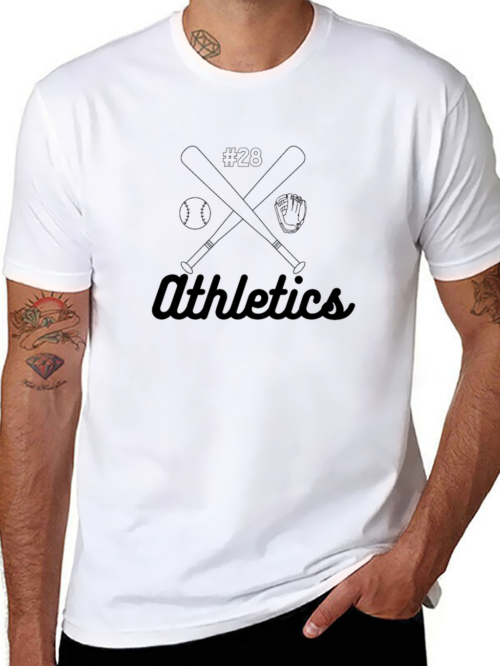 Athletics Baseball Fan T-Shirt