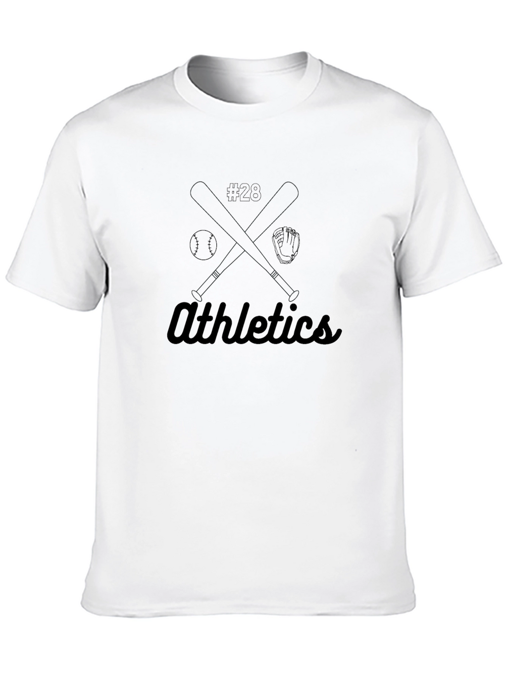 Athletics Baseball Fan T-Shirt