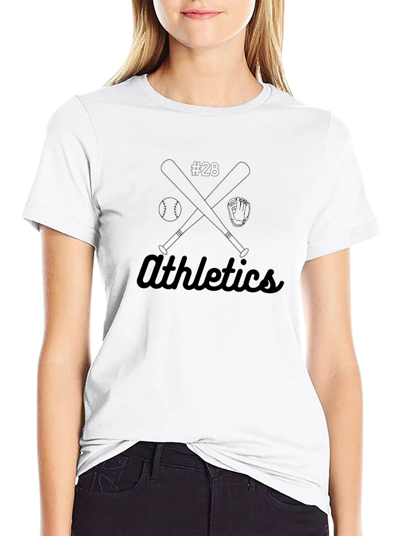 Athletics Baseball Fan T-Shirt