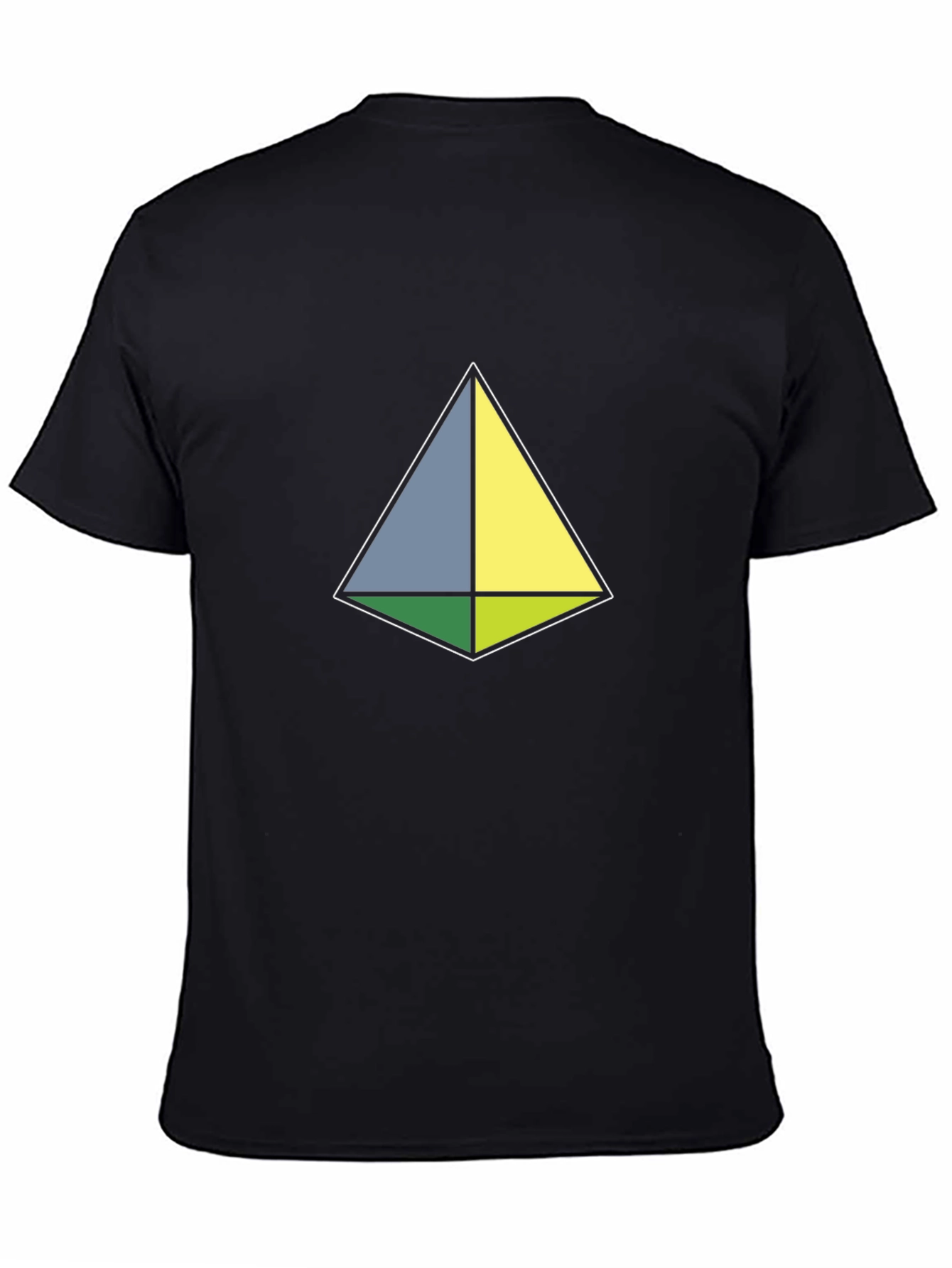 Geometric Tee - Minimalist Design Modern Style