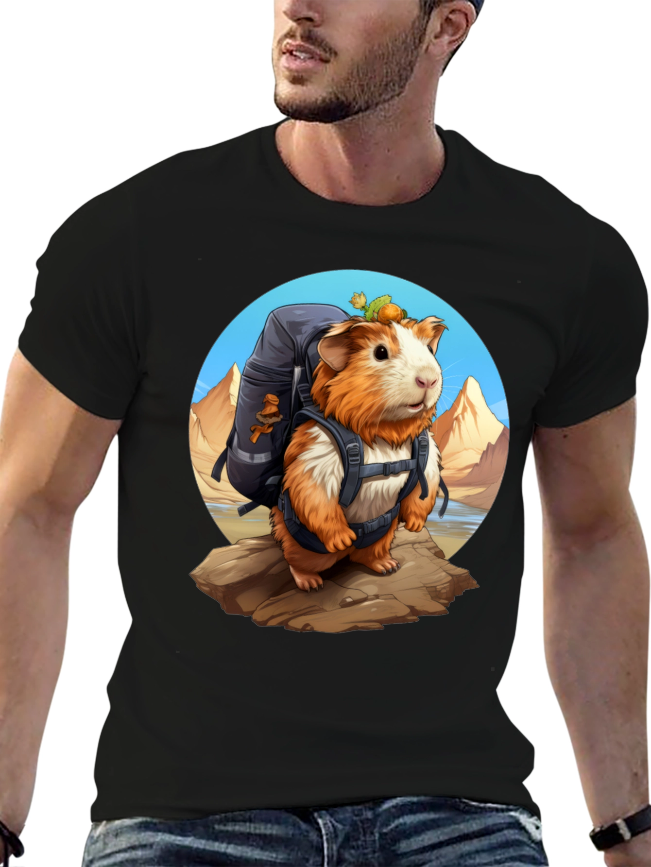 Adventurous Guinea Pig T-Shirt
