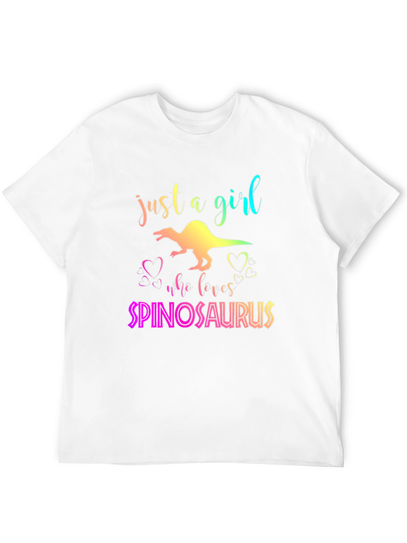 Spinosaurus Girls T-Shirt - Dinosaur Lover Tee