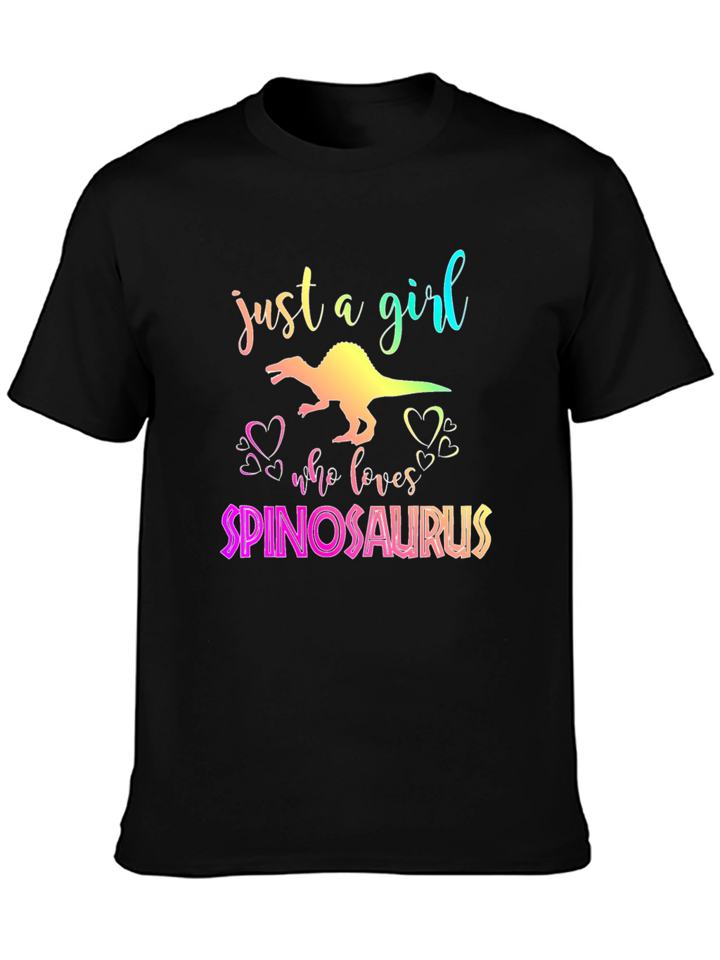 Spinosaurus Girls T-Shirt - Dinosaur Lover Tee
