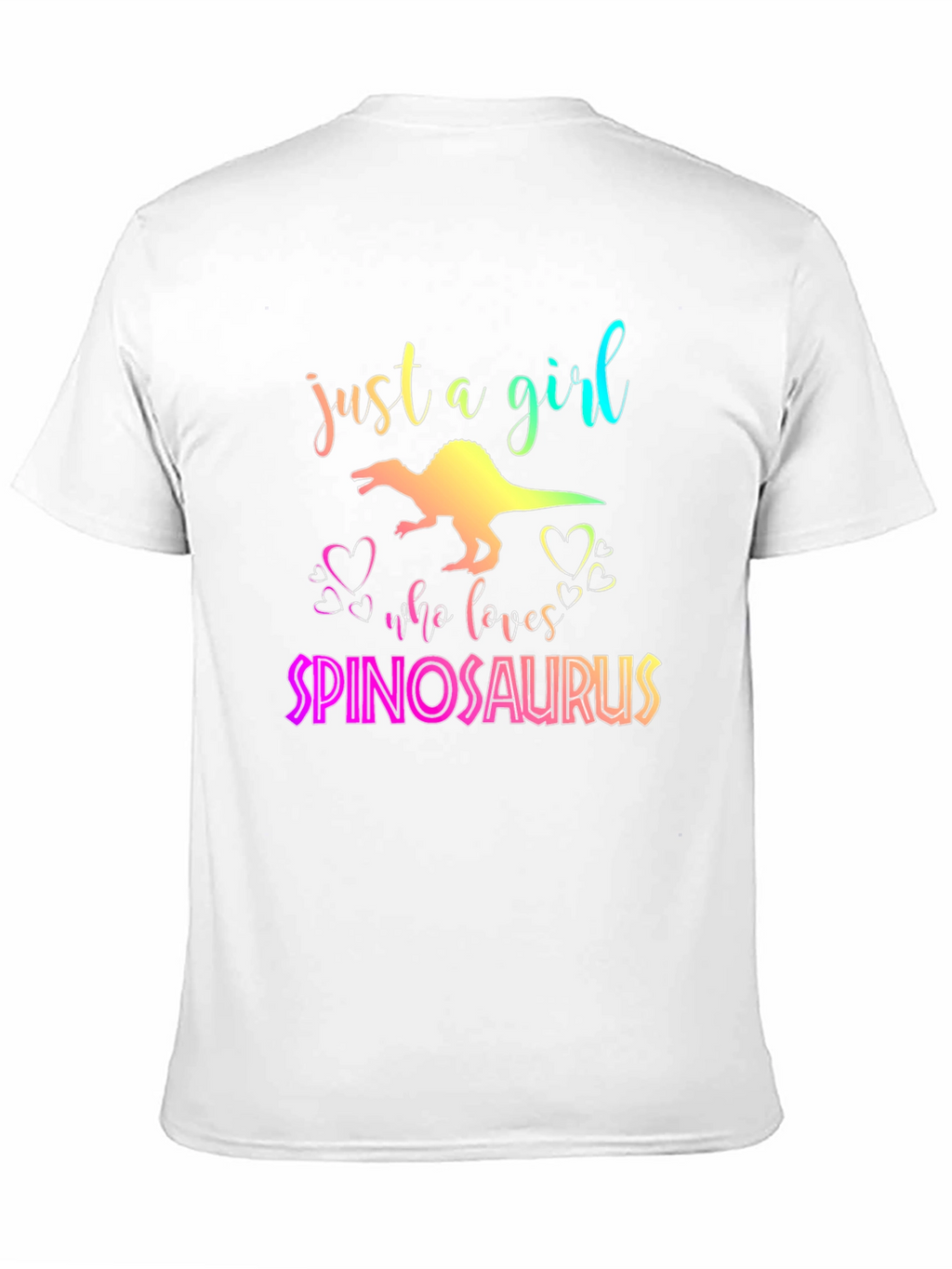 Spinosaurus Girls T-Shirt - Dinosaur Lover Tee