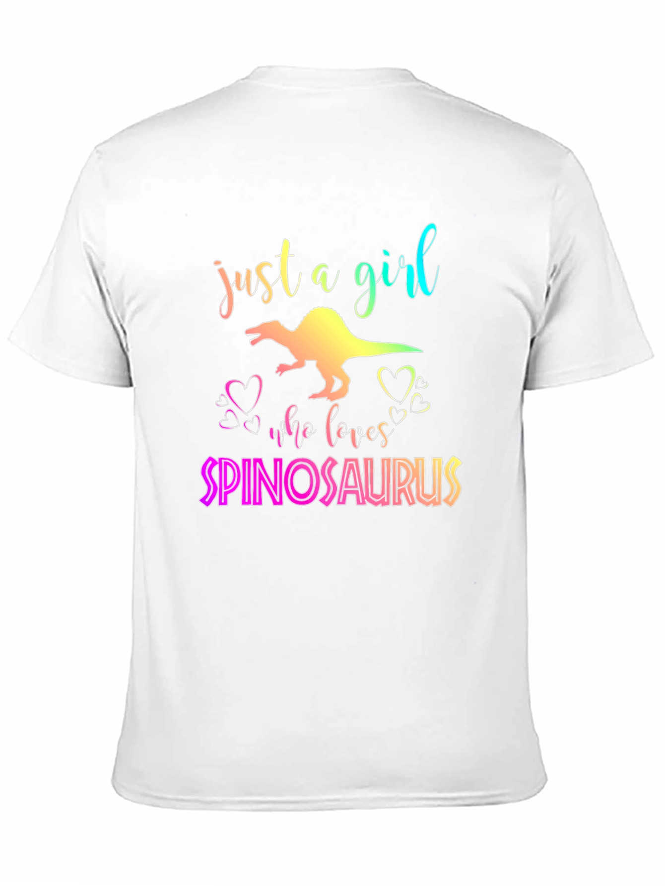 Spinosaurus Girls T-Shirt - Dinosaur Lover Tee