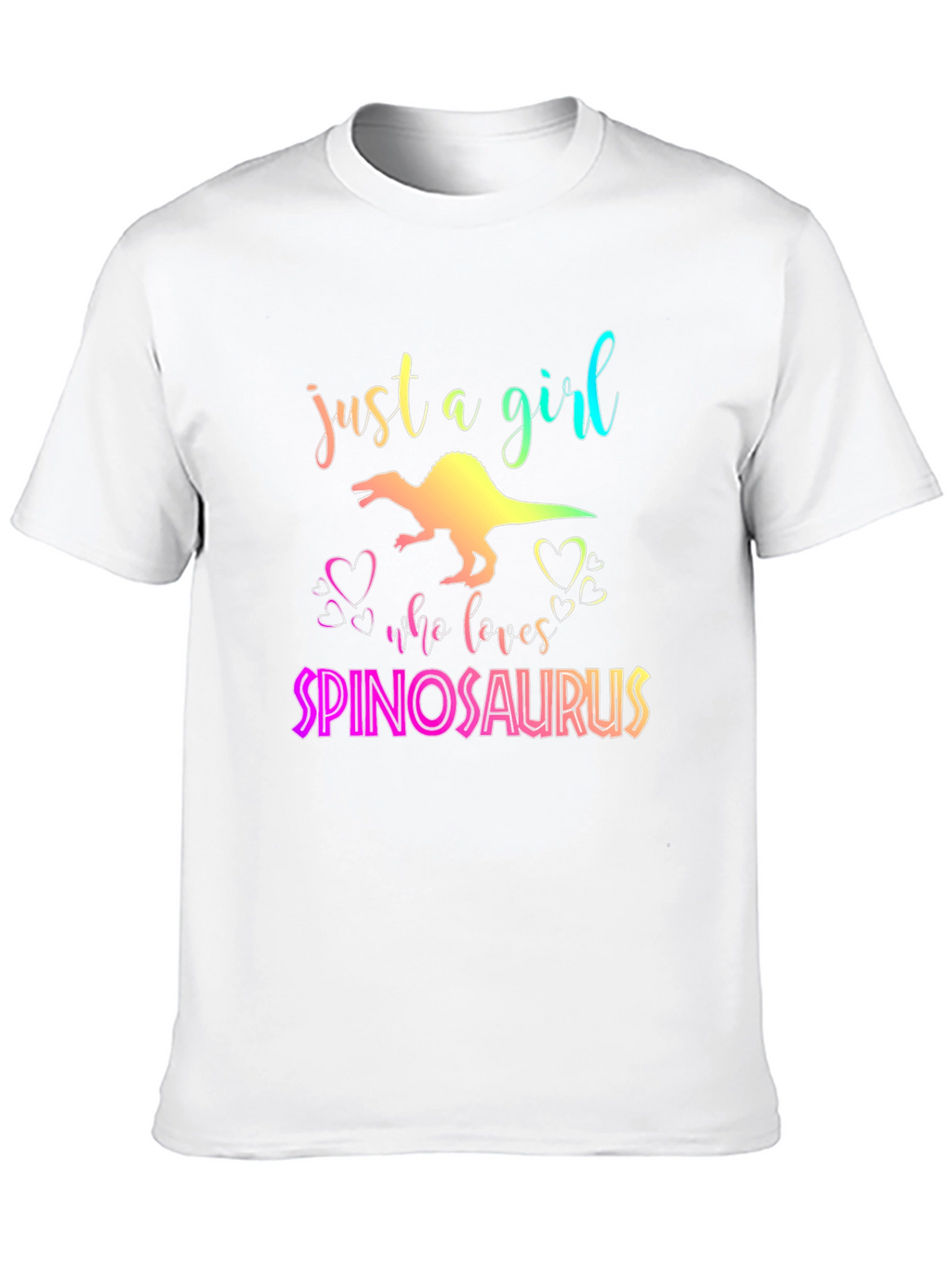 Spinosaurus Girls T-Shirt - Dinosaur Lover Tee