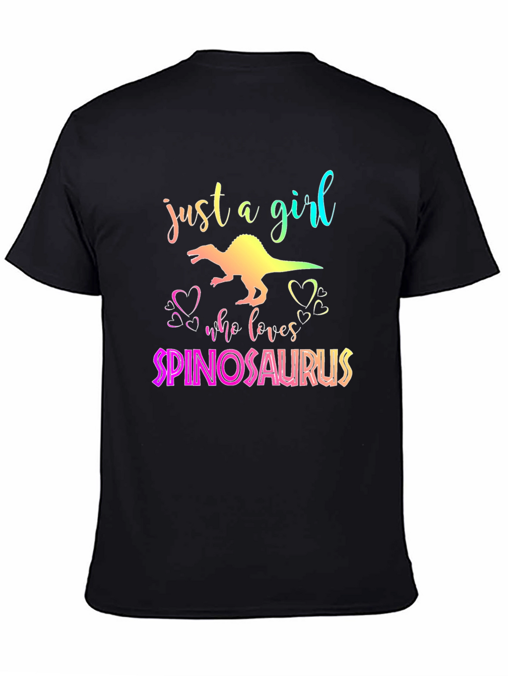 Spinosaurus Girls T-Shirt - Dinosaur Lover Tee