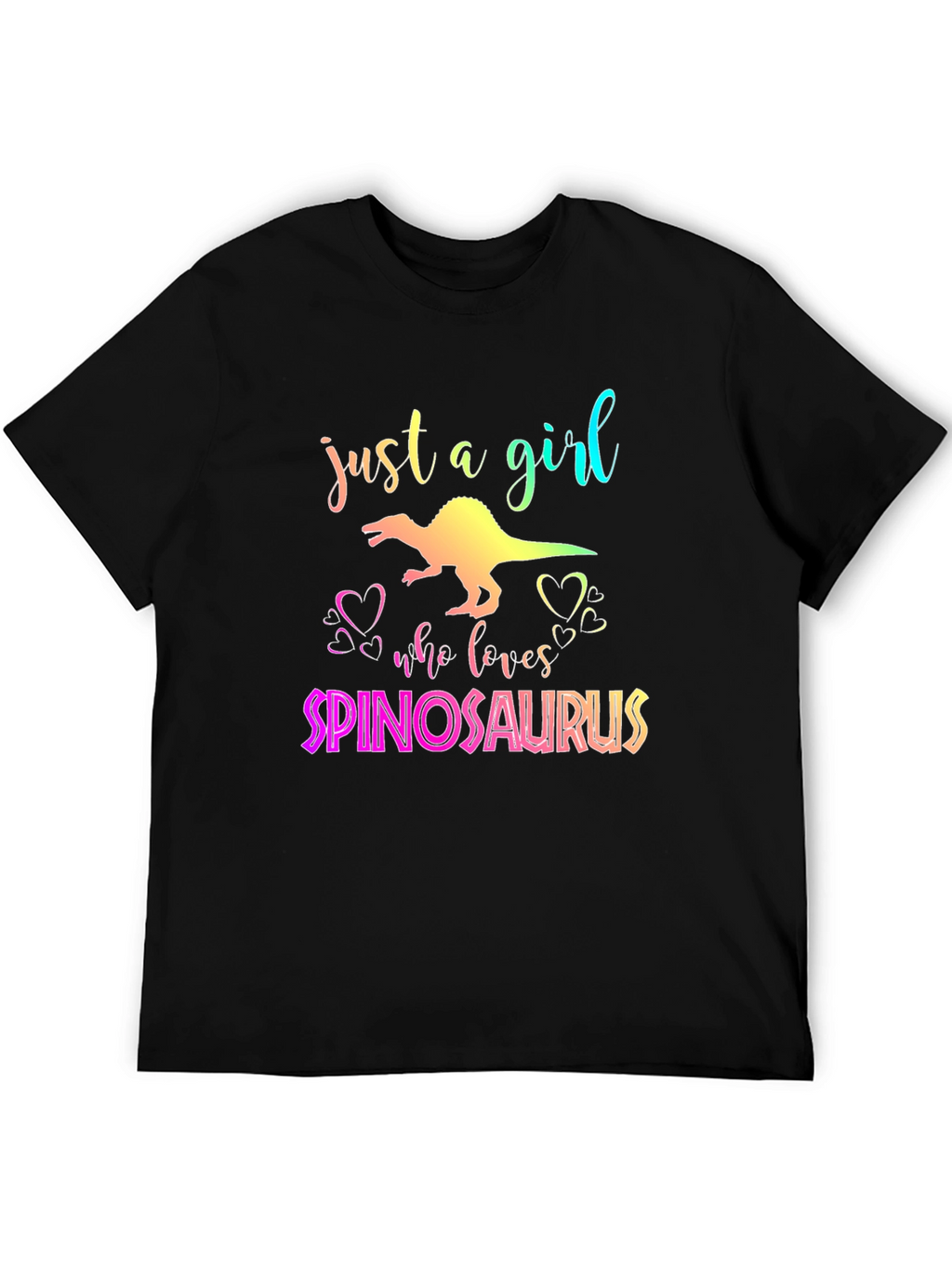 Spinosaurus Girls T-Shirt - Dinosaur Lover Tee