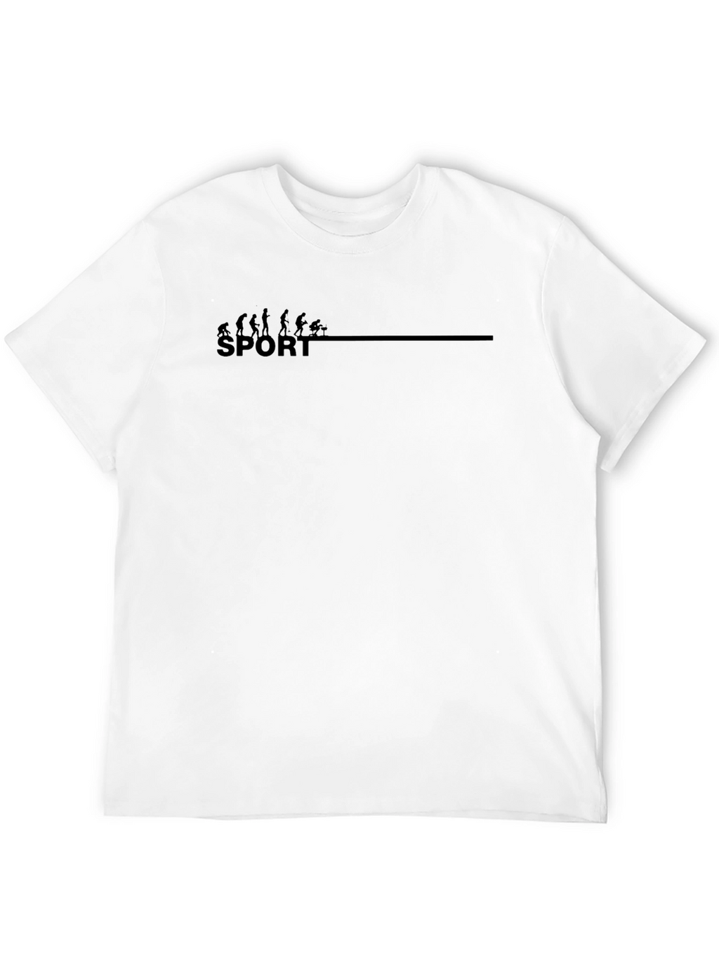 Evolution of Sport Black T-Shirt
