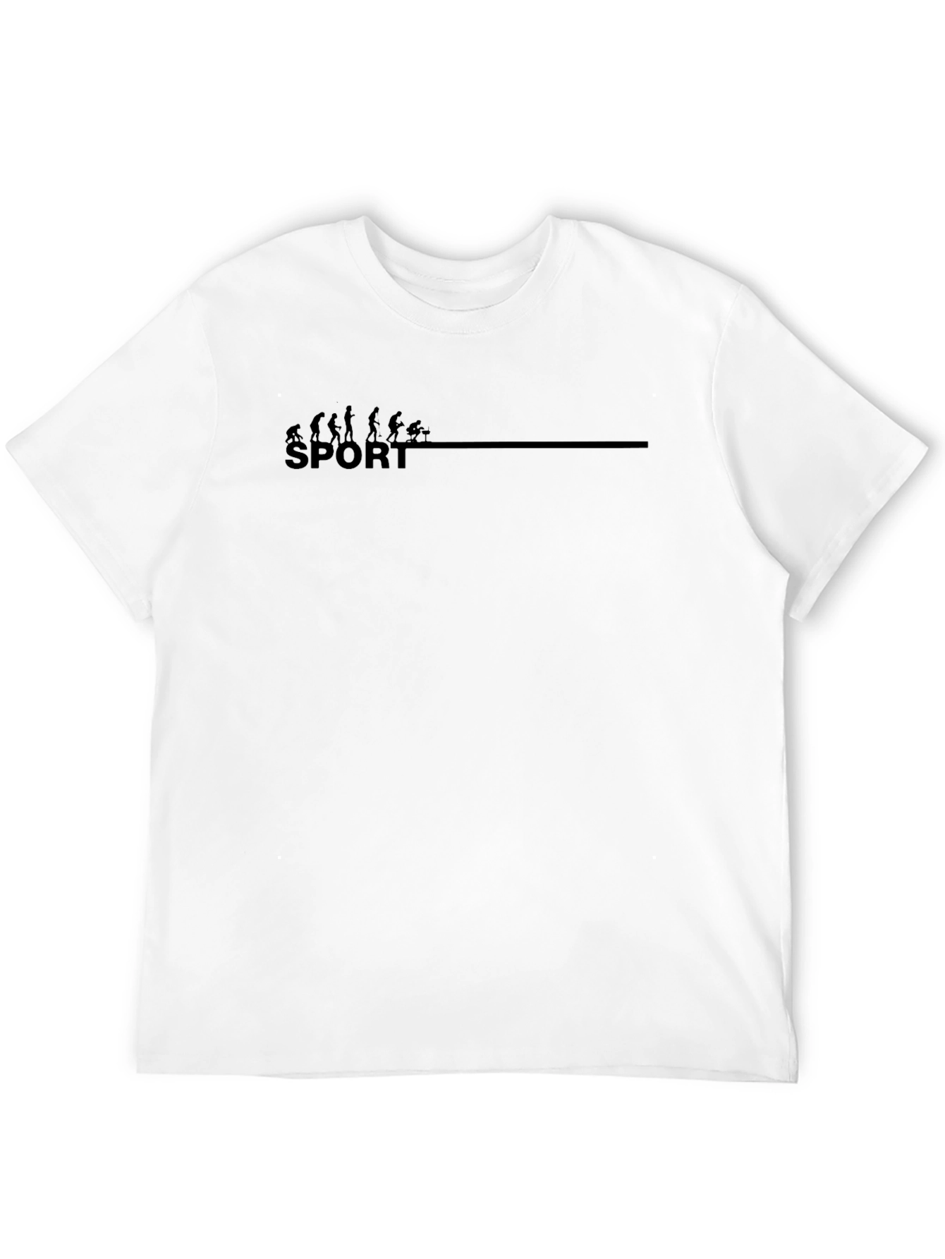 Evolution of Sport Black T-Shirt