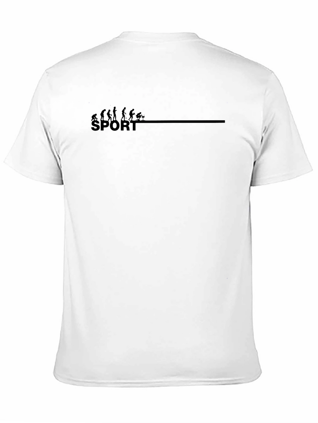 Evolution of Sport Black T-Shirt