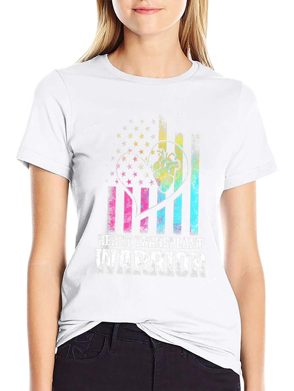 Heart Transplant Warrior Graphic Tee