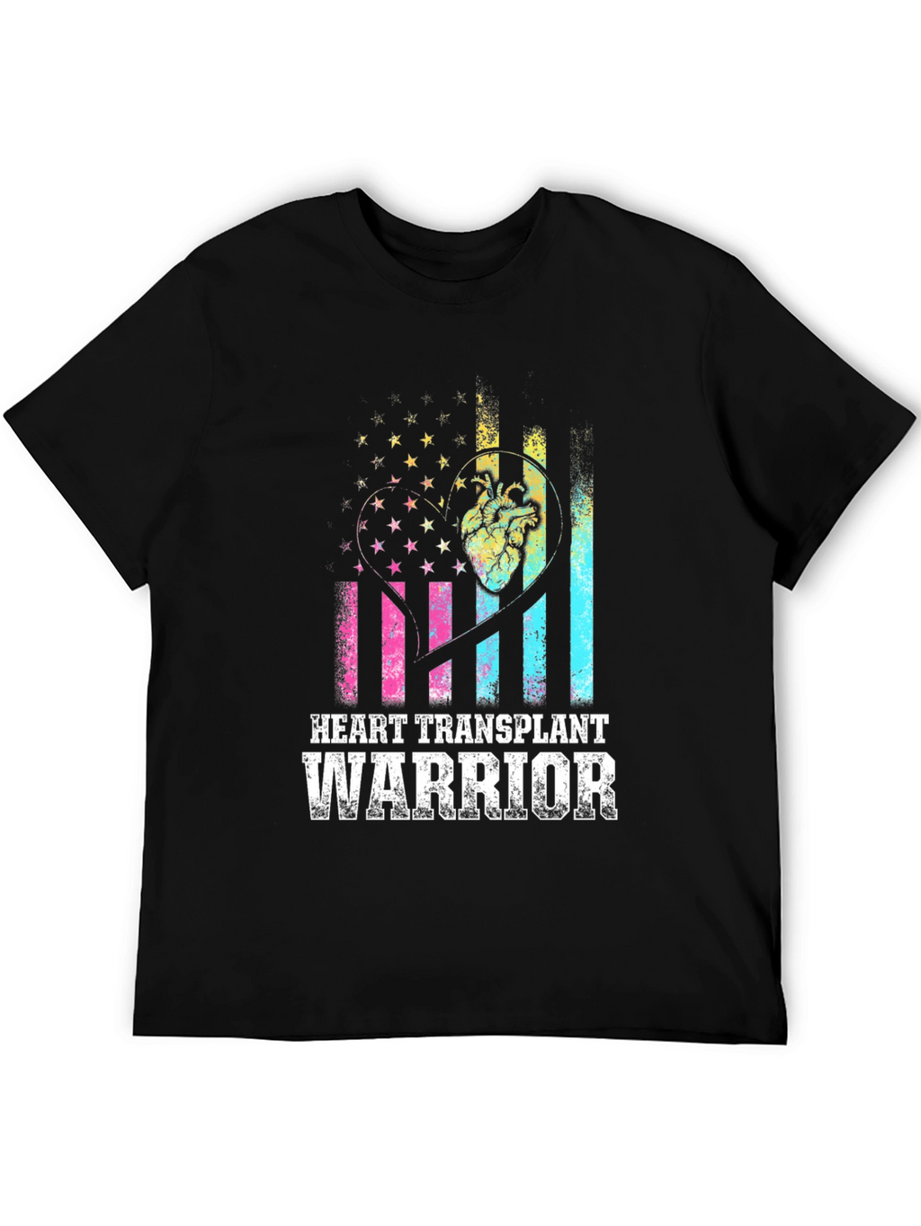 Heart Transplant Warrior Graphic Tee