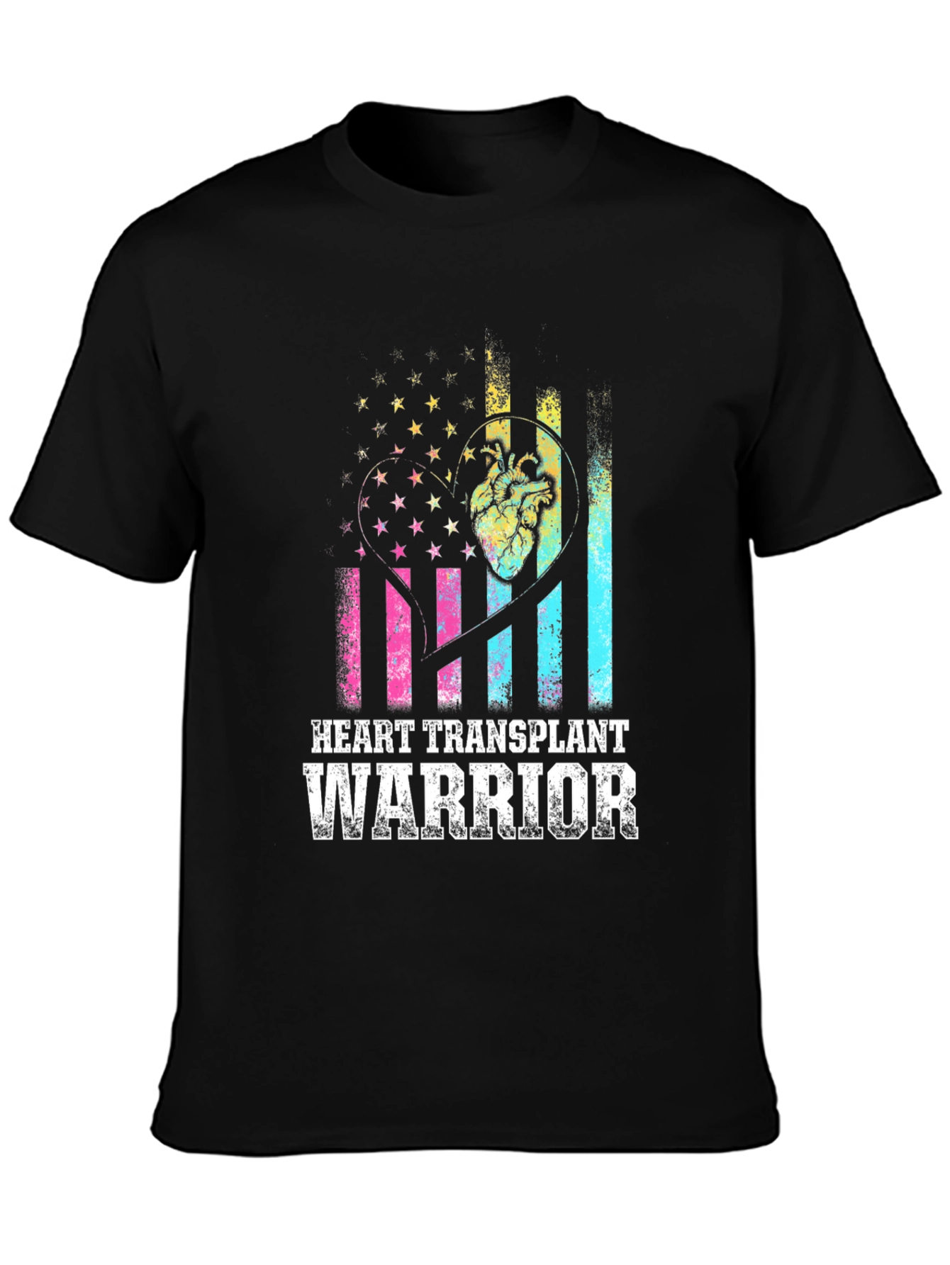 Heart Transplant Warrior Graphic Tee
