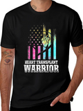 Heart Transplant Warrior Graphic Tee
