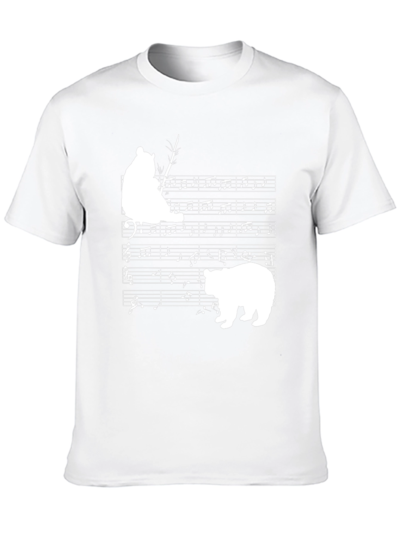 Musical Bear Black T-Shirt