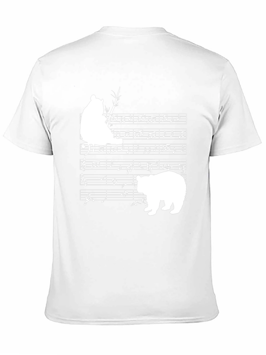 Musical Bear Black T-Shirt