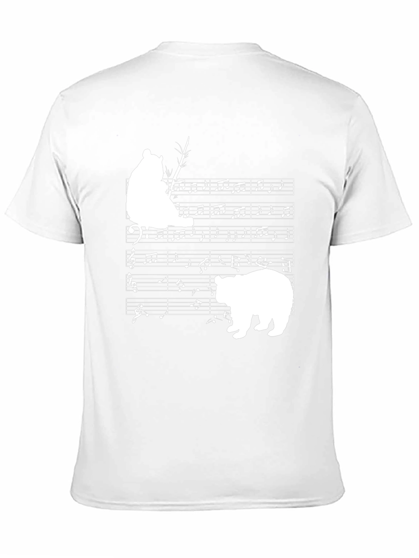 Musical Bear Black T-Shirt