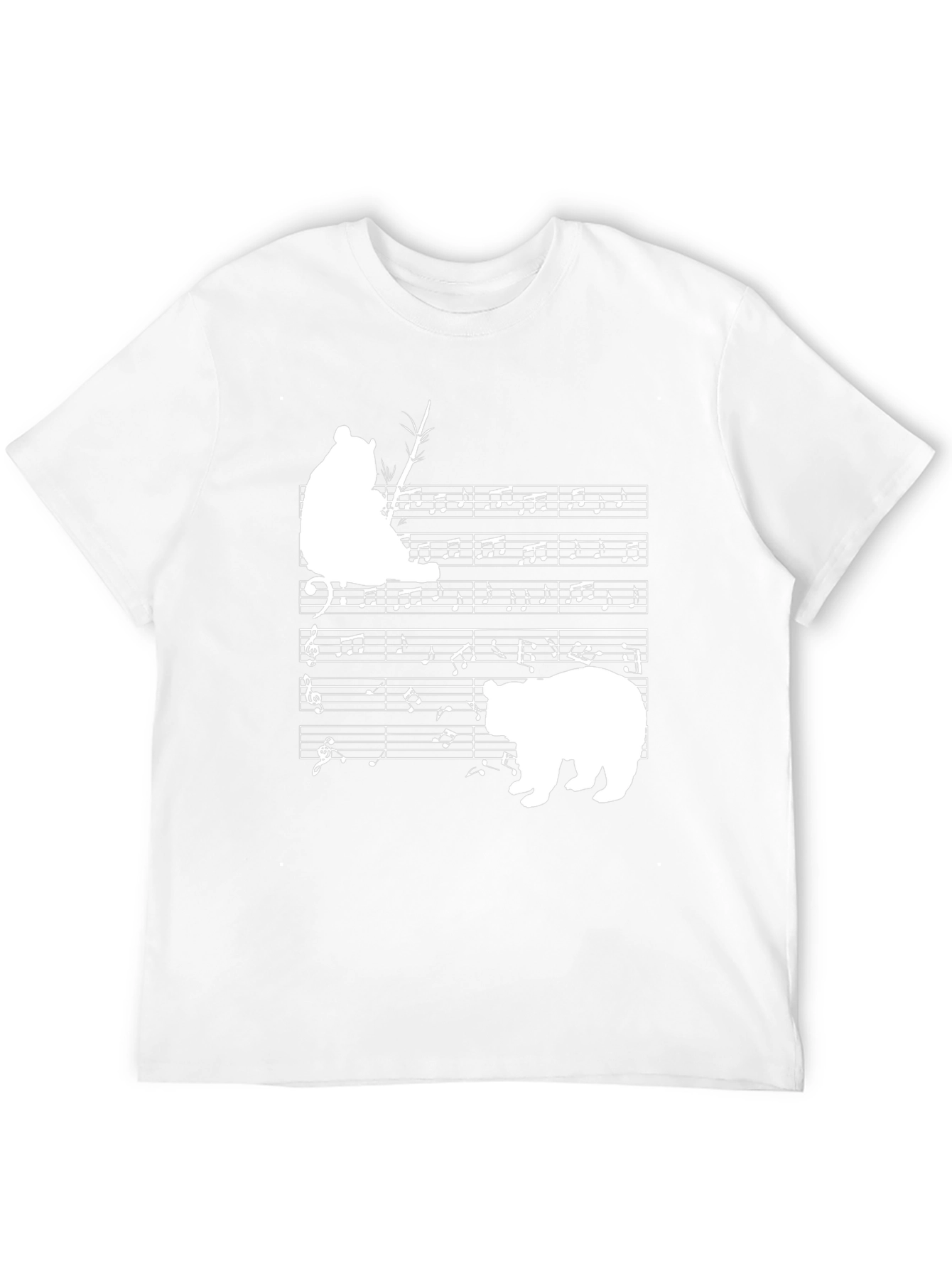 Musical Bear Black T-Shirt