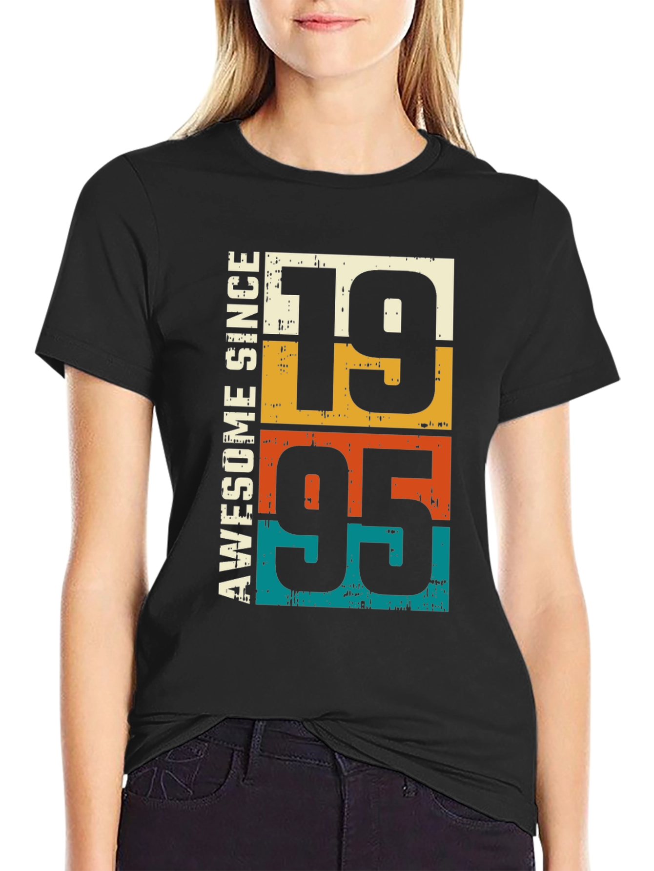 Awesome Since 1995 Retro Graphic T-Shirt