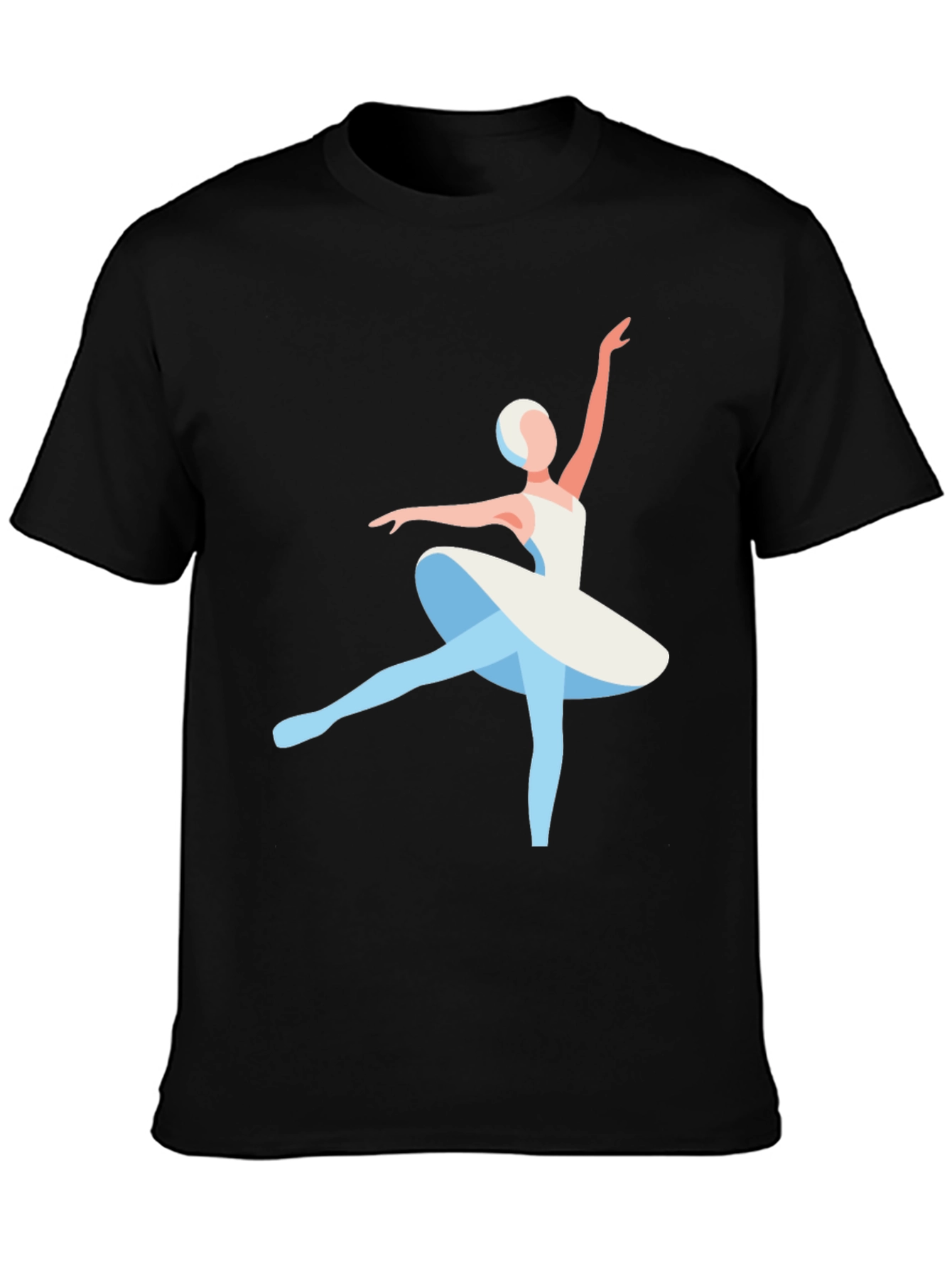 Ballerina Graphic Tee - Stylish Ballet Lover T-Shirt