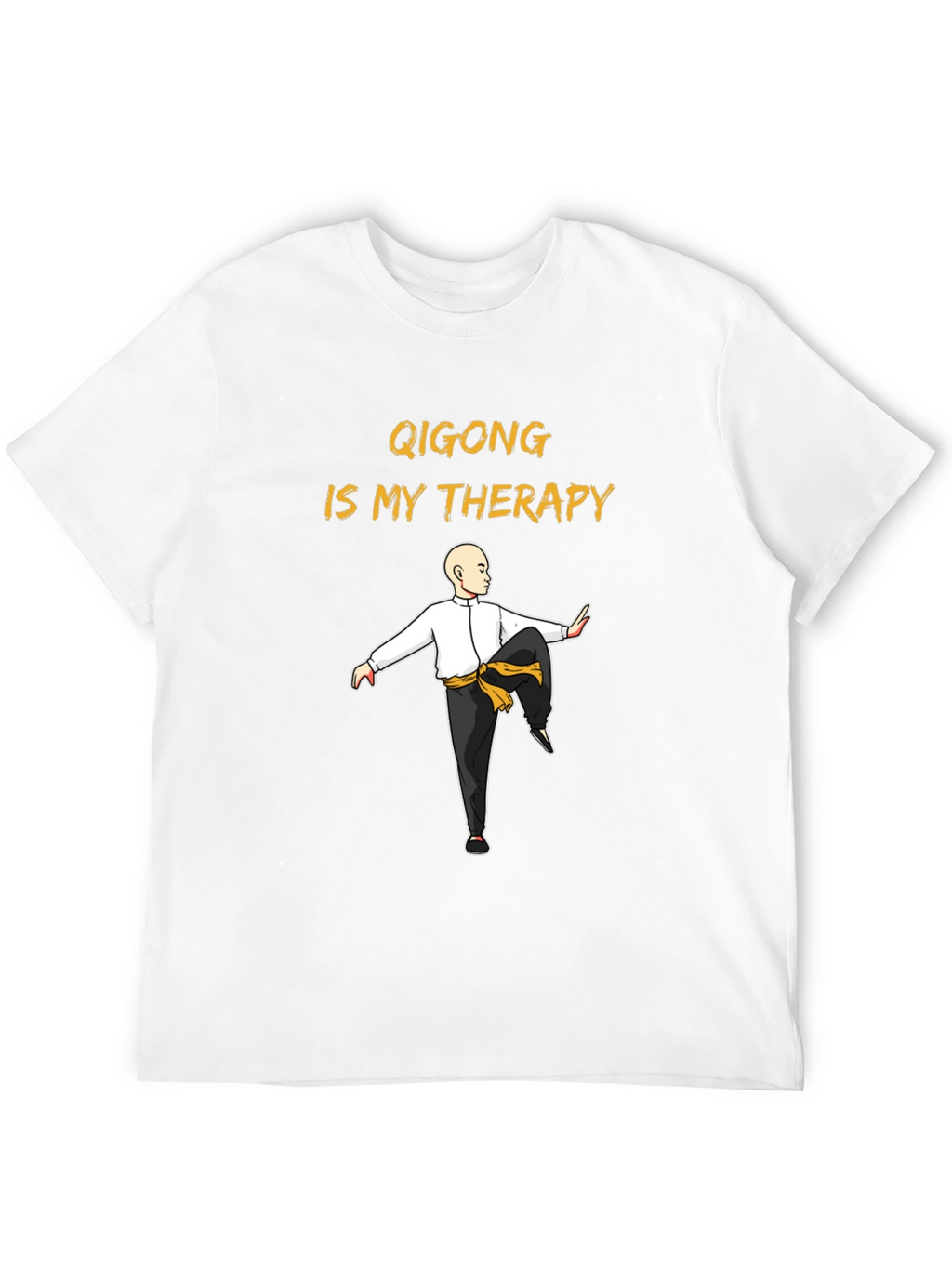 Qigong Therapy T-Shirt - Martial Arts Design