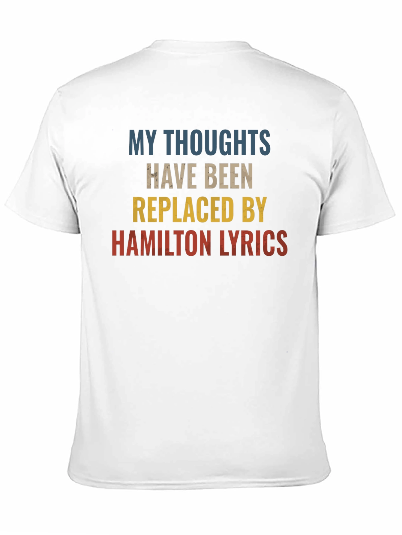 Hamilton Lyrics Graphic Tee