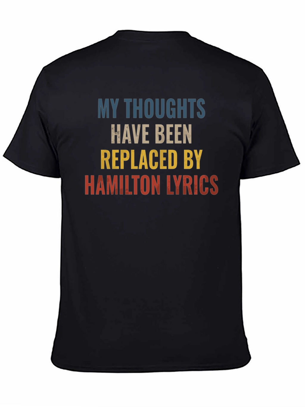 Hamilton Lyrics Graphic Tee