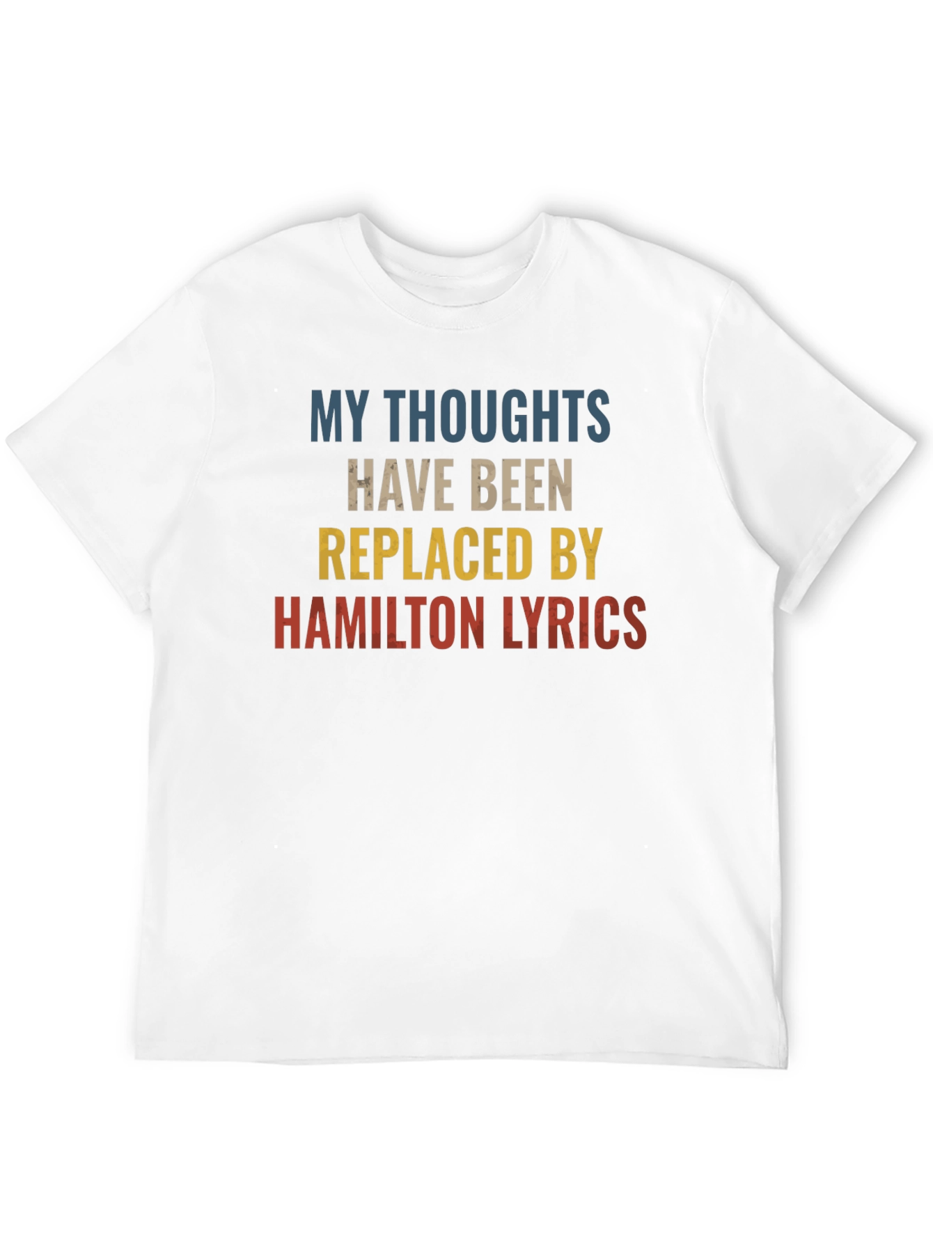 Hamilton Lyrics Graphic Tee