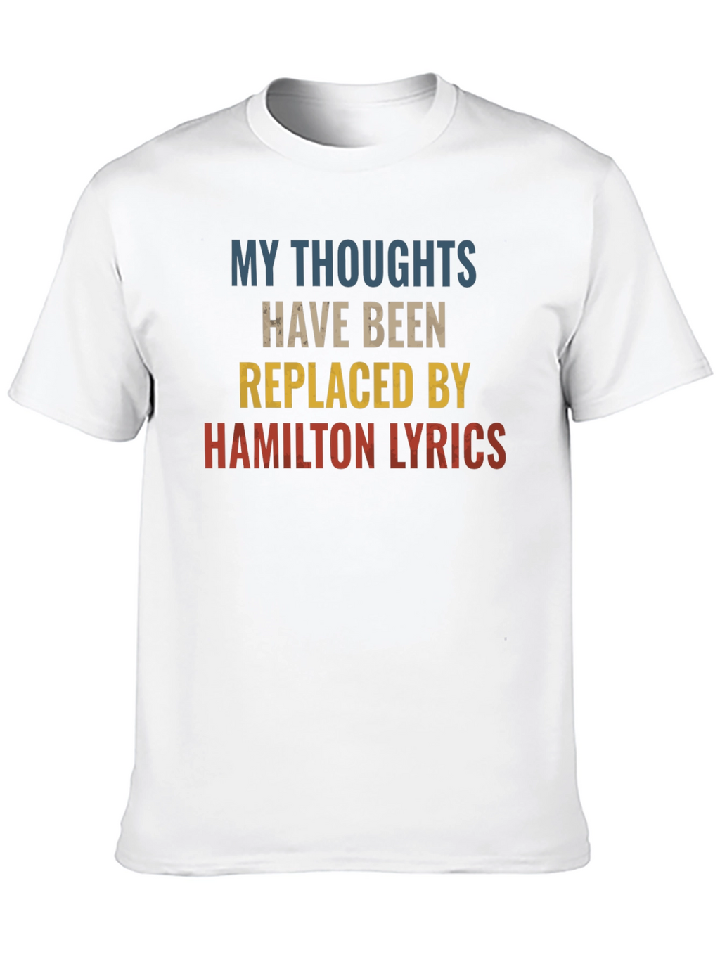 Hamilton Lyrics Graphic Tee