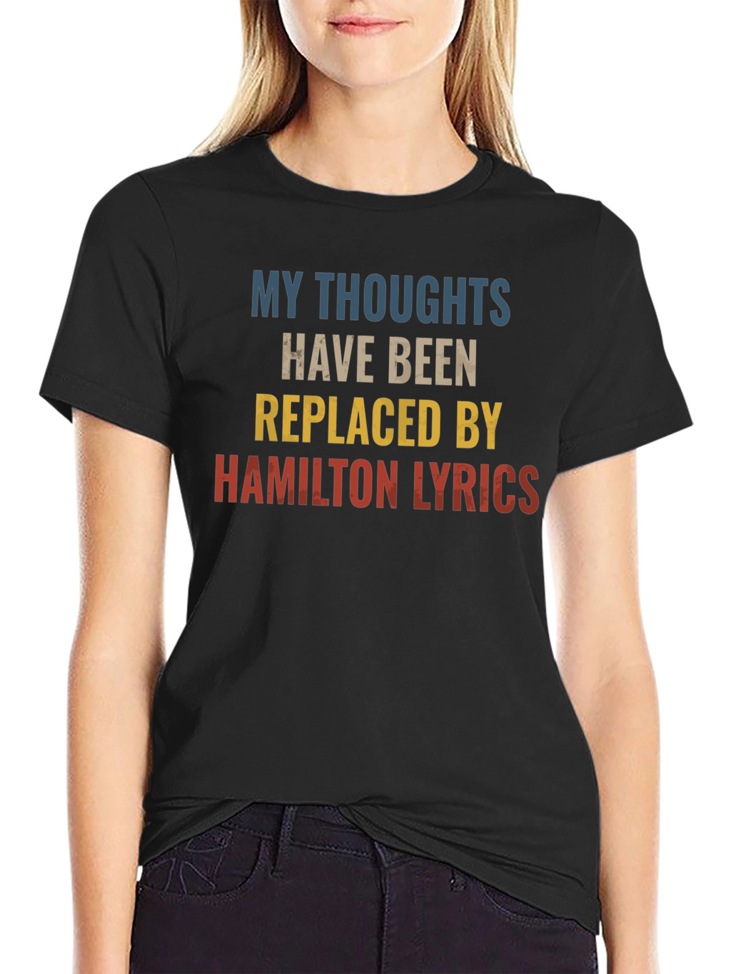 Hamilton Lyrics Graphic Tee