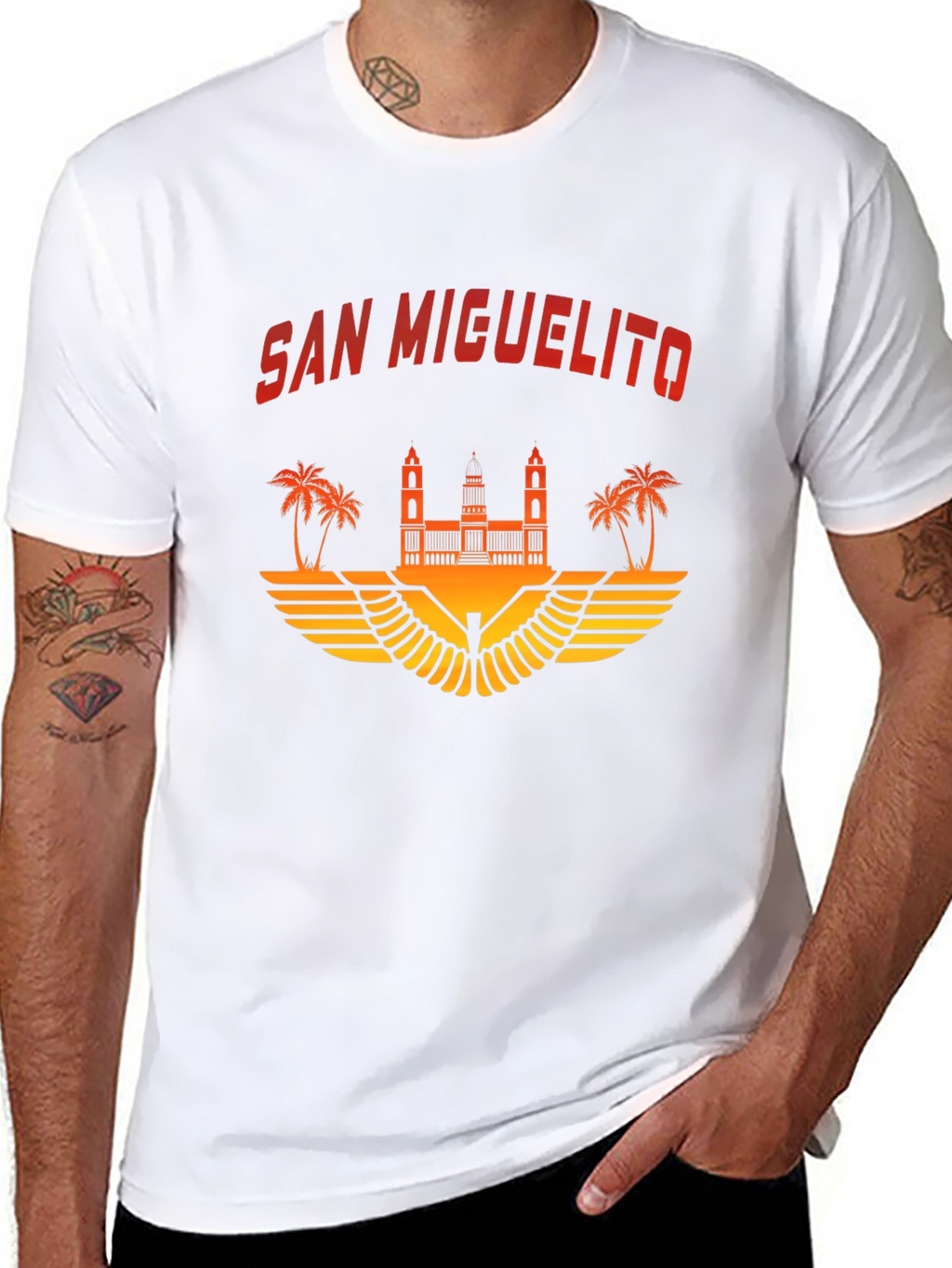 San Miguelito Graphic Tee - Black