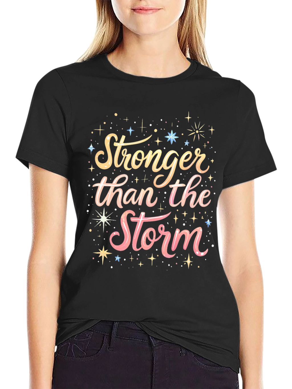 Stronger Than The Storm Graphic Tee