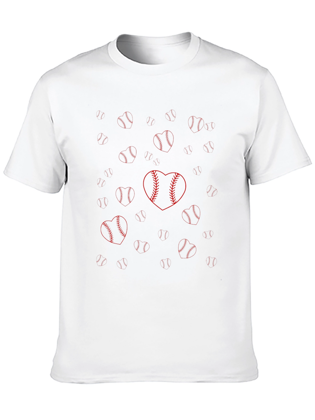 Baseball Heart T-Shirt - Love of the Game Tee