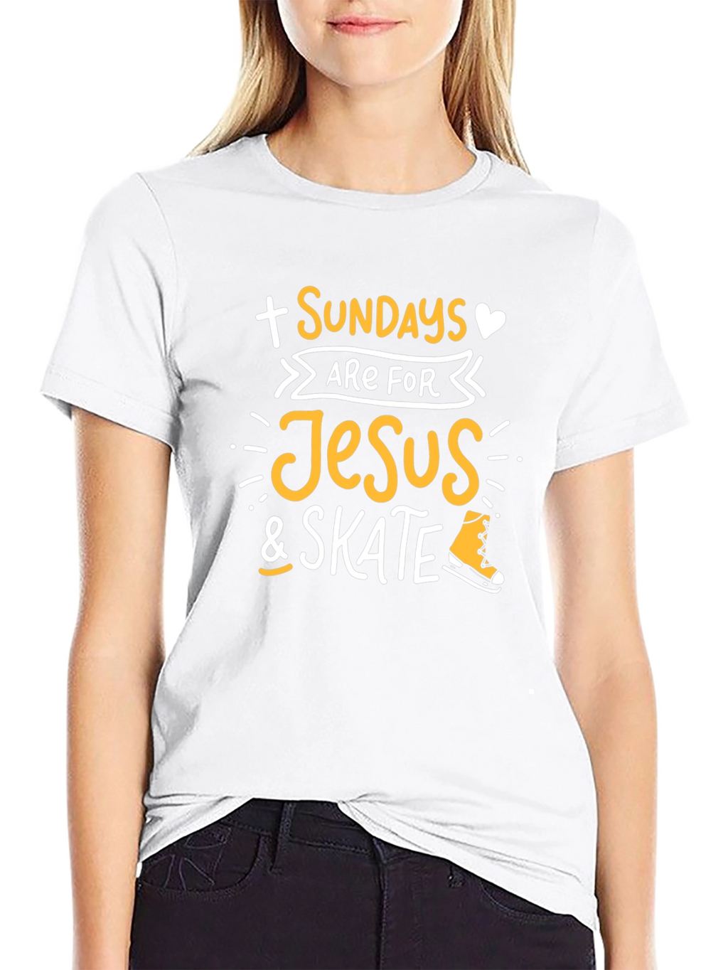 Sundays are for Jesus and Skate T-Shirt