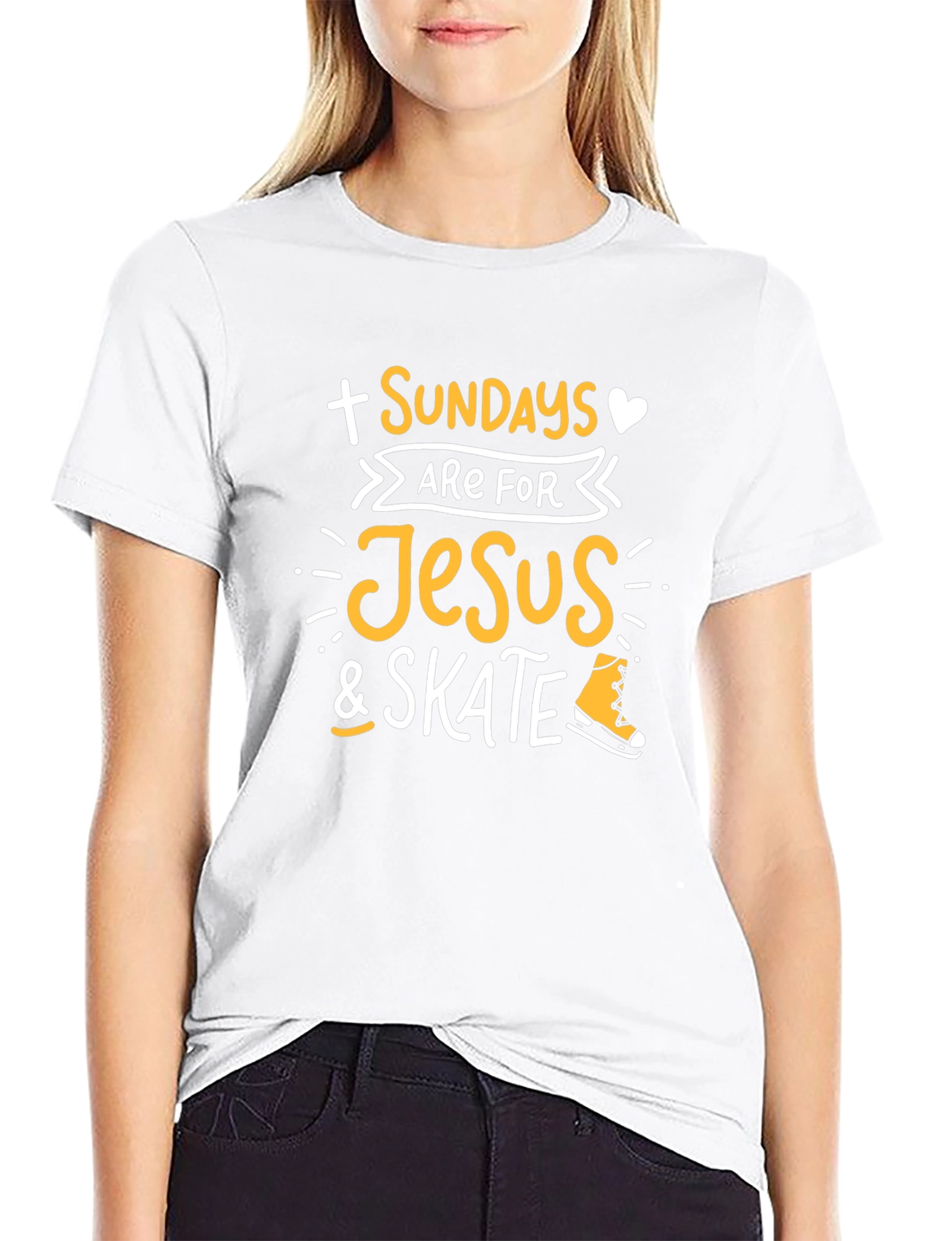 Sundays are for Jesus and Skate T-Shirt