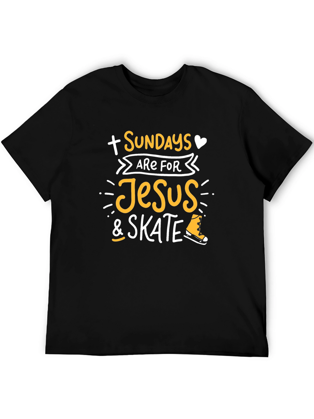Sundays are for Jesus and Skate T-Shirt