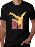 Retro B-Boy T-Shirt - Boombox Dance Tee