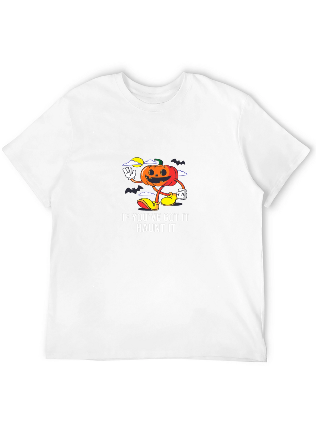 Haunted Halloween Pumpkin T-Shirt