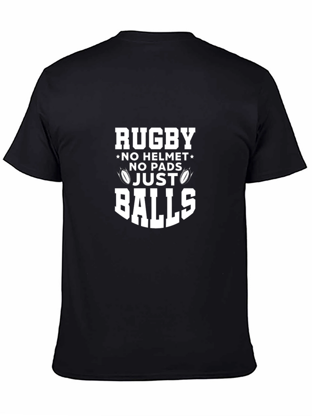 Rugby No Helmet T-Shirt