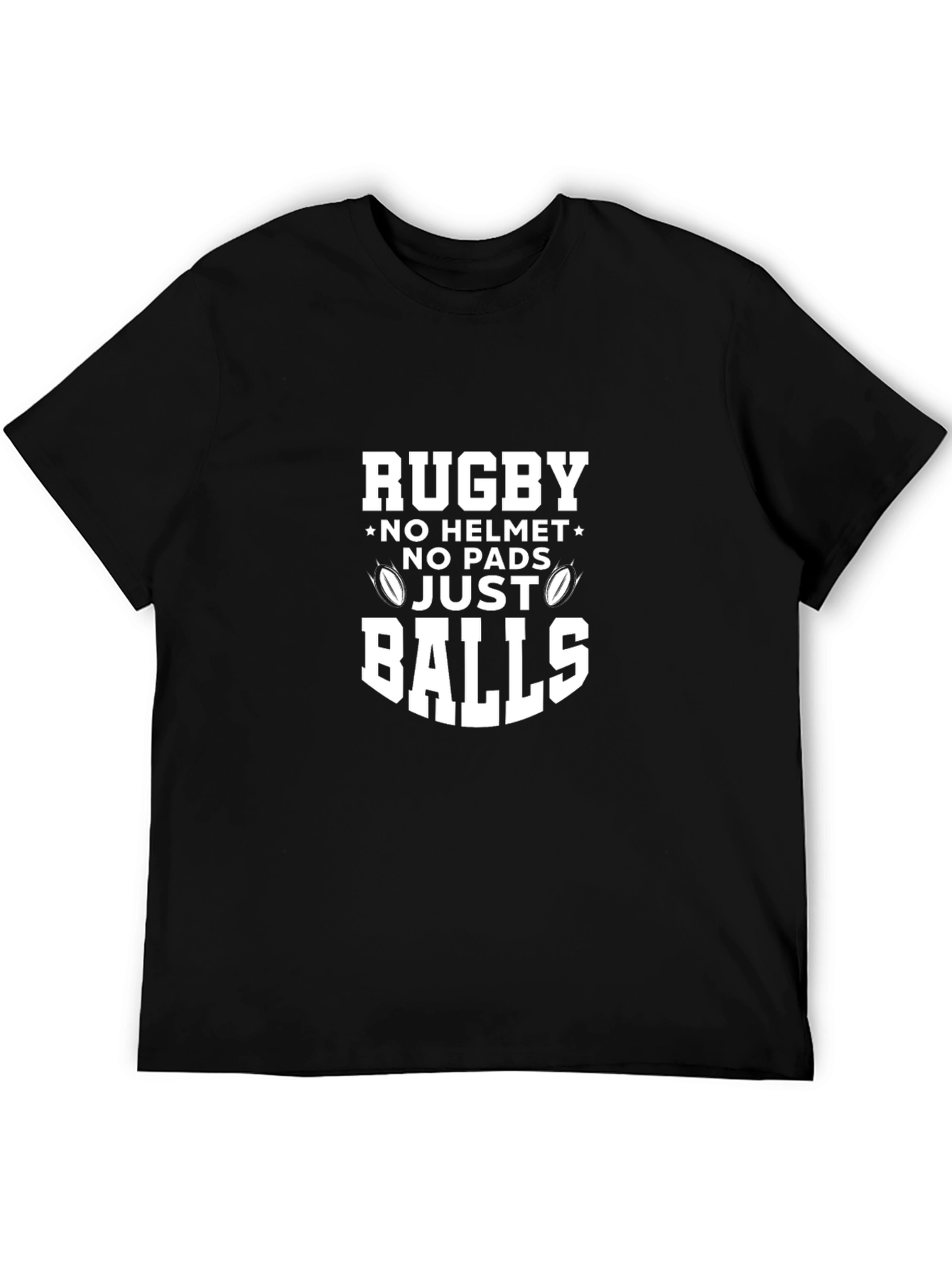 Rugby No Helmet T-Shirt