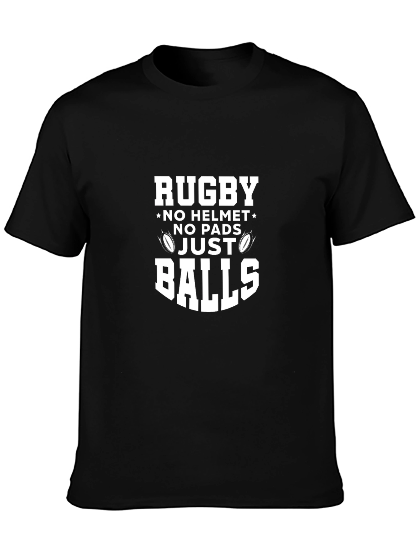 Rugby No Helmet T-Shirt