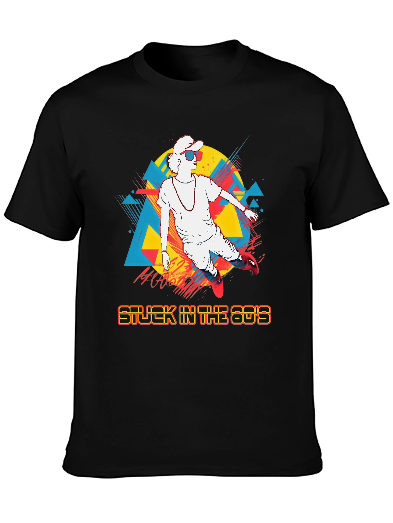 Stuck in the 80s Graphic Tee - Retro Vibe
