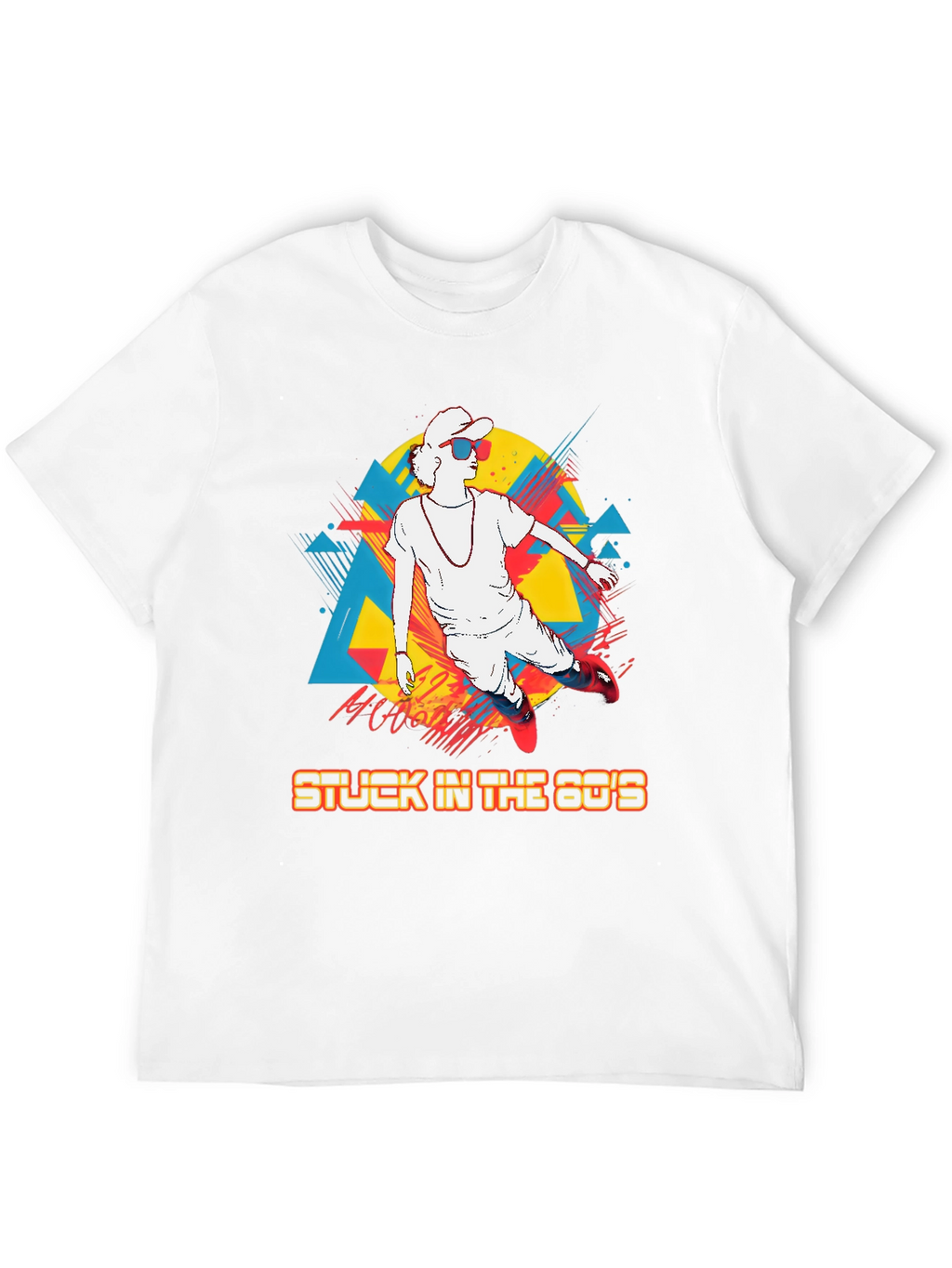 Stuck in the 80s Graphic Tee - Retro Vibe