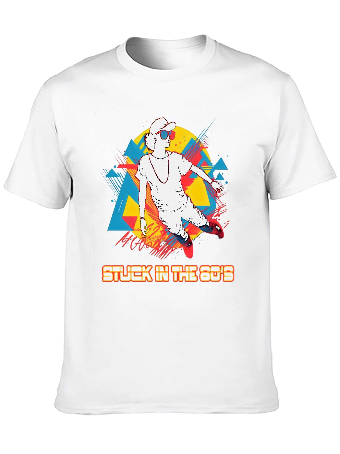 Stuck in the 80s Graphic Tee - Retro Vibe